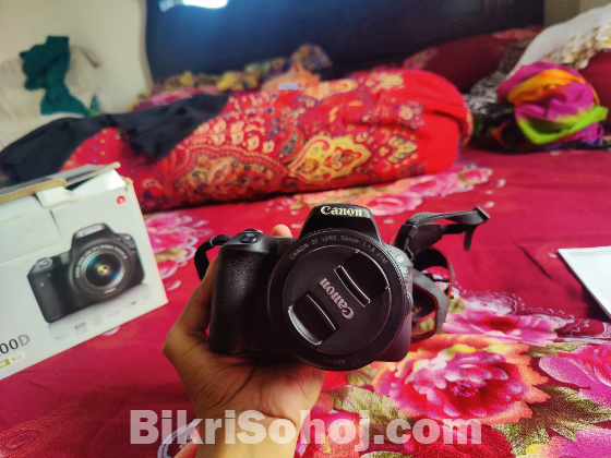 Canon 200D With Prime Lens and Sandisk Original 64GB Memory